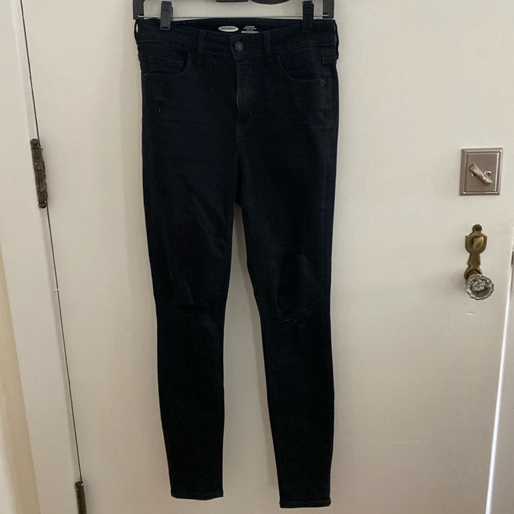 Old Navy Rockstar Super Skinny high rise jeans